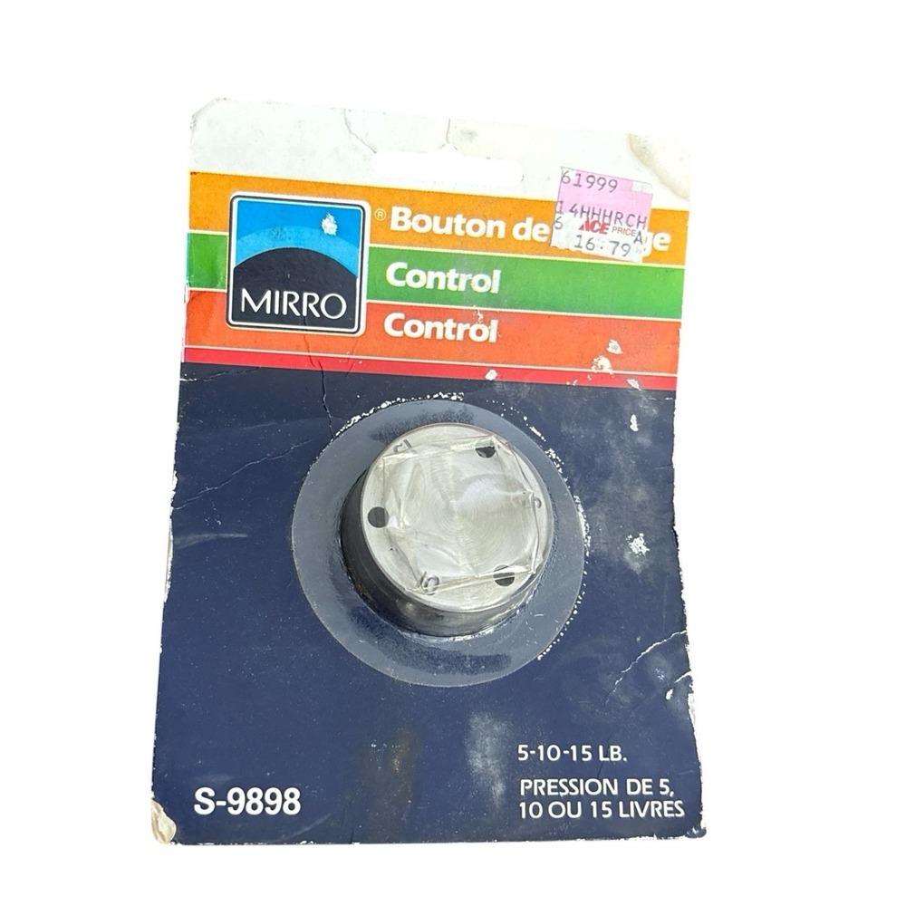 Mirro S-9898 Pressure Regulator Jiggler for Pressure Cooker Canners  NOS